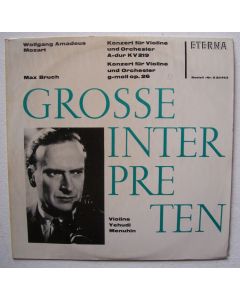 Yehudi Menuhin • Mozart & Bruch LP