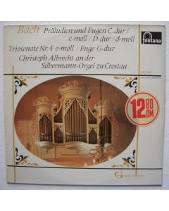 Johann Sebastian Bach (1685-1750) • Präludien und Fugen LP • Christoph Albrecht