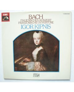 Johann Sebastian Bach (1685-1750) • Italienisches Konzert LP • Igor Kipnis