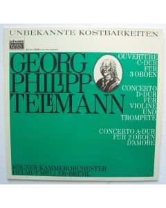 Georg Philipp Telemann (1681-1767) • Unbekannte Kostbarkeiten LP