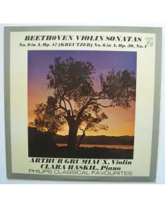 Beethoven • Violin Sonatas Nos 6 & 9 LP • Clara Haskil • Arthur Grumiaux