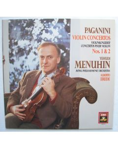 Niccolo Paganini (1782-1840) • Violin Concertos Nos. 1 & 2 LP • Yehudi Menuhin