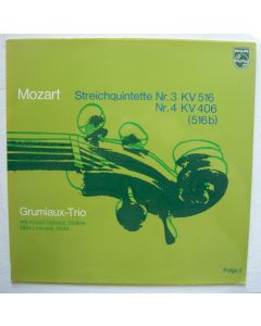 Mozart (1756-1791) • Streichquinettte Folge 2 LP • Arthur Grumiaux
