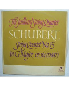 Franz Schubert (1797-1828) • String Quartet No. 15 LP • Juilliard String Quartet