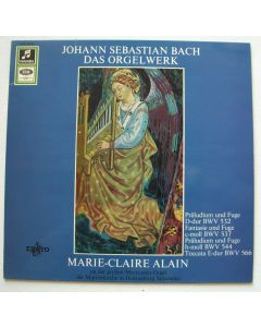 Bach (1685-1750) • Das Orgelwerk - Folge VI LP • Marie-Claire Alain