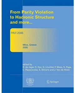 From Parity Violation to Hadronic Structure and more...