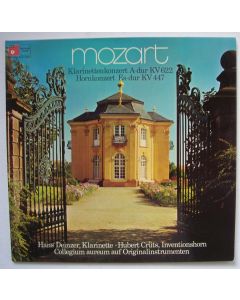 Wolfgang Amadeus Mozart (1756-1791) • Klarinettenkonzert LP • Hans Deinzer