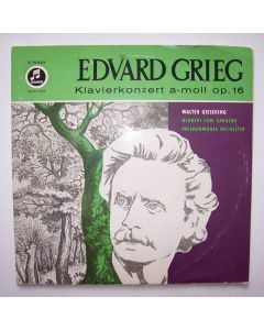 Edvard Grieg (1843-1907) • Klavierkonzert A-Moll op. 16 10" • Walter Gieseking