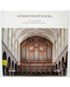 Konrad Philipp Schuba an der Orgel der Basilika Unserer Lieben Frau zu Konstanz LP