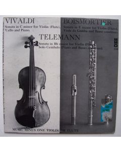 Music Minus One • Vivaldi, Boismortier, Telemann LP