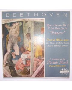 Ludwig van Beethoven (1770-1827) • Piano Concerto No. 5 Emperor LP • Friedrich Wührer