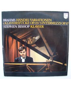 Stephen Bishop: Johannes Brahms (1833-1897) • Händel-Variationen LP