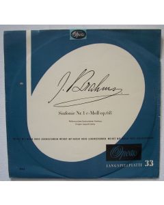 Johannes Brahms (1833-1897) • Sinfonie Nr. 1 c-Moll op. 68 LP • Leopold Ludwig