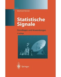 Eberhard Hänsler • Statistische Signale, 3. Auflage