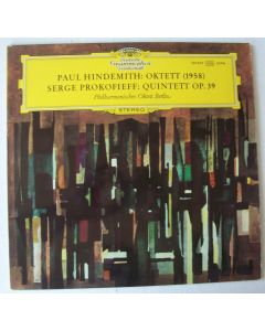 Paul Hindemith / Serge Prokofieff • Oktett (1958) / Quintett op. 39 LP
