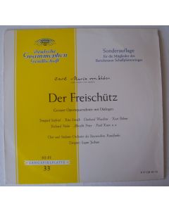 Carl Maria von Weber (1786-1826) • Der Freischütz LP