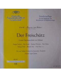 Carl Maria von Weber (1786-1826) • Der Freischütz LP