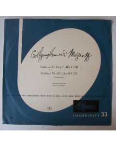 Wolfgang Amadeus Mozart (1756-1791) • Sinfonie Nr. 40 & 41 LP