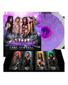 Steel Panther - Feel The Steel (15th Anniversary) (Limited Edition) (Purple Marble Vinyl ) LP