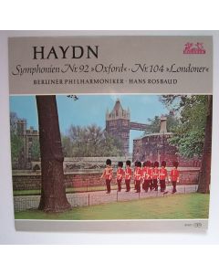 Joseph Haydn (1732-1809) • Symphonien Nr. 92 Oxford, Nr. 104 Londoner LP