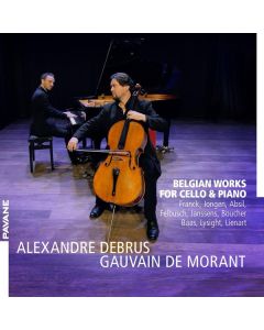 Alexandre Debrus - Belgian Works for Cello & Piano CD