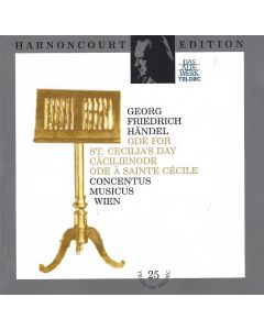 Georg Friedrich Händel (1685-1759) • Ode for St. Cecilia's Day CD