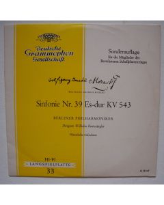 Mozart (1756-1791) • Sinfonie Nr. 39 Es-Dur KV 543 10" • Wilhelm Furtwängler