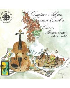 Le Quatuor Alcan et le Quatuor Québec • Enesco, Mendelssohn - Octuors, Octets CD