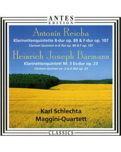 Antonin Reicha - Heinrich Joseph Bärmann • Klarinettenquintette CD
