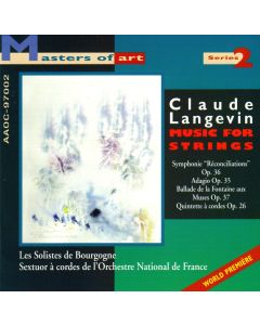 Claude Langevin • Music for Strings CD