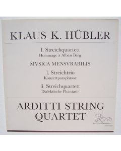 Arditti String Quartet: Klaus K. Hübler LP