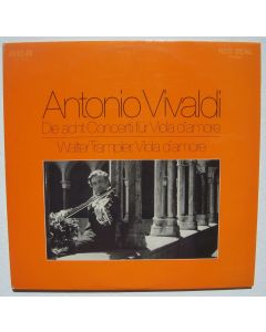 Walter Trampler: Vivaldi (1678-1741) • The eight Concerti for Viola d'Amore 2 LPs