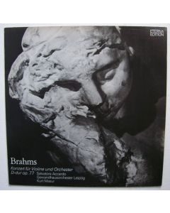 Johannes Brahms (1833-1897) • Konzert für Violine und Orchester D-Dur op. 77 LP • Salvatore Accardo