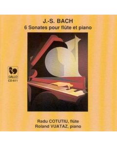 Johann Sebastian Bach (1685-1750) • 6 Sonates pour flûte et piano CD