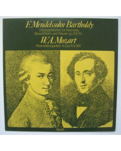 Schroeder, Mehls, Streichquartett der Münchner Philharmoniker • Mendelssohn - Mozart LP