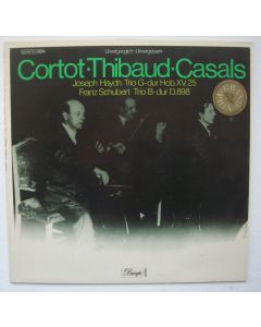 Alfred Cortot, Jacques Thibaud & Pablo Casals • Haydn & Schubert LP