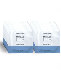 MIXGLISS - NATÜRLICHES SCHMIERMITTEL AUF WASSERBASIS 12 EINZELDOSIS 4 ML