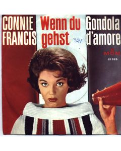 Connie Francis - Wenn Du gehst 7"