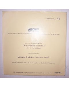 Giuseppe Tartini (1692-1770) • Concerto à Violino concertato 7"