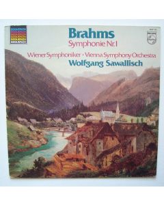 Johannes Brahms (1833-1897) • Symphonie Nr. 1 LP • Wolfgang Sawallisch