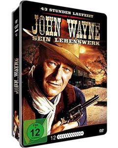 John Wayne - Sein Lebenswerk (Steelbox)(12DVD)