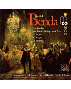 Franz Benda (1709-1786) • Concertos for Flute, Strings and B.c. CD