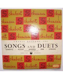 Songs and Duets LP