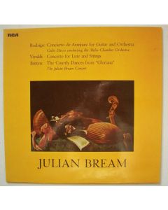 Julian Bream • Rodrigo, Vivaldi, Britten LP