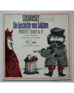 Igor Stravinsky (1882-1971) • Die Geschichte vom Soldaten LP