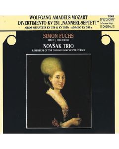 Wolfgang Amadeus Mozart (1756-1791) • Divertimento KV 251 Nannerl-Septett CD