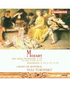 Wolfgang Amadeus Mozart (1756-1791) • Eine kleine Nachtmusik CD • Yuli Turkovsky