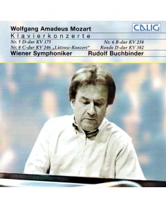 Rudolf Buchbinder: Mozart (1756-1791) • Klavierkonzerte 5, 6, 8 CD