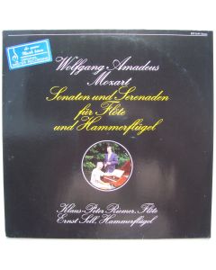 Mozart (1756-1791) • Sonaten und Serenaden für Flöte und Hammerflügel LP