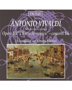 Antonio Vivaldi (1678-1741) • Opera III "L'Estro Armonico" - concerti 1/6 CD